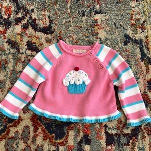Cupcake Sweater- 9m